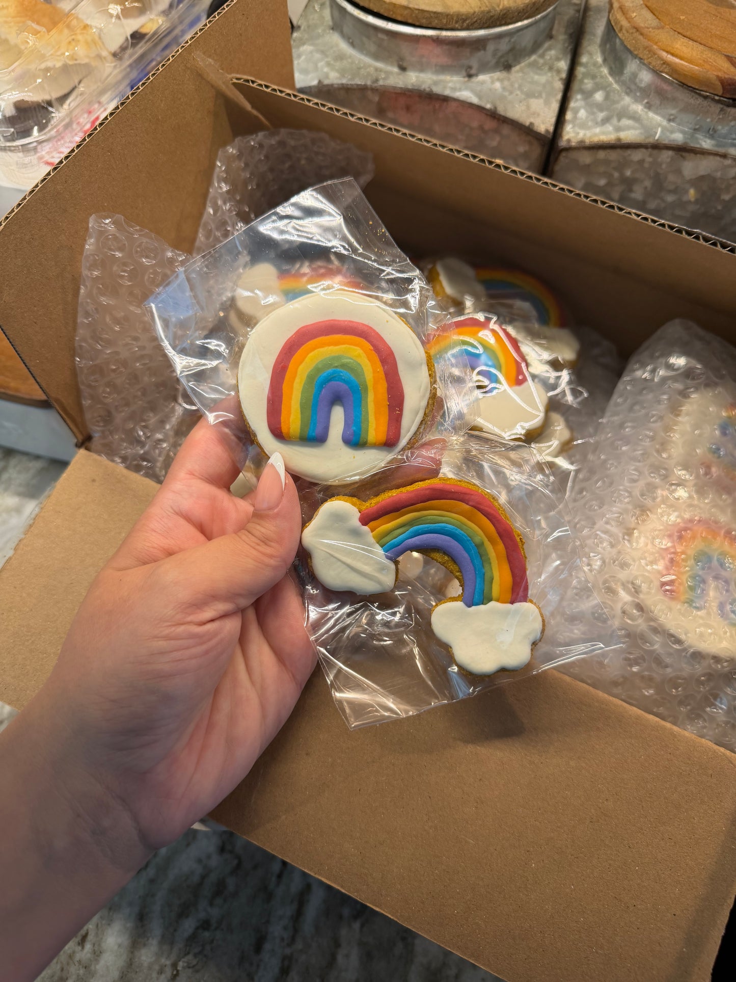 Rainbow Cookies