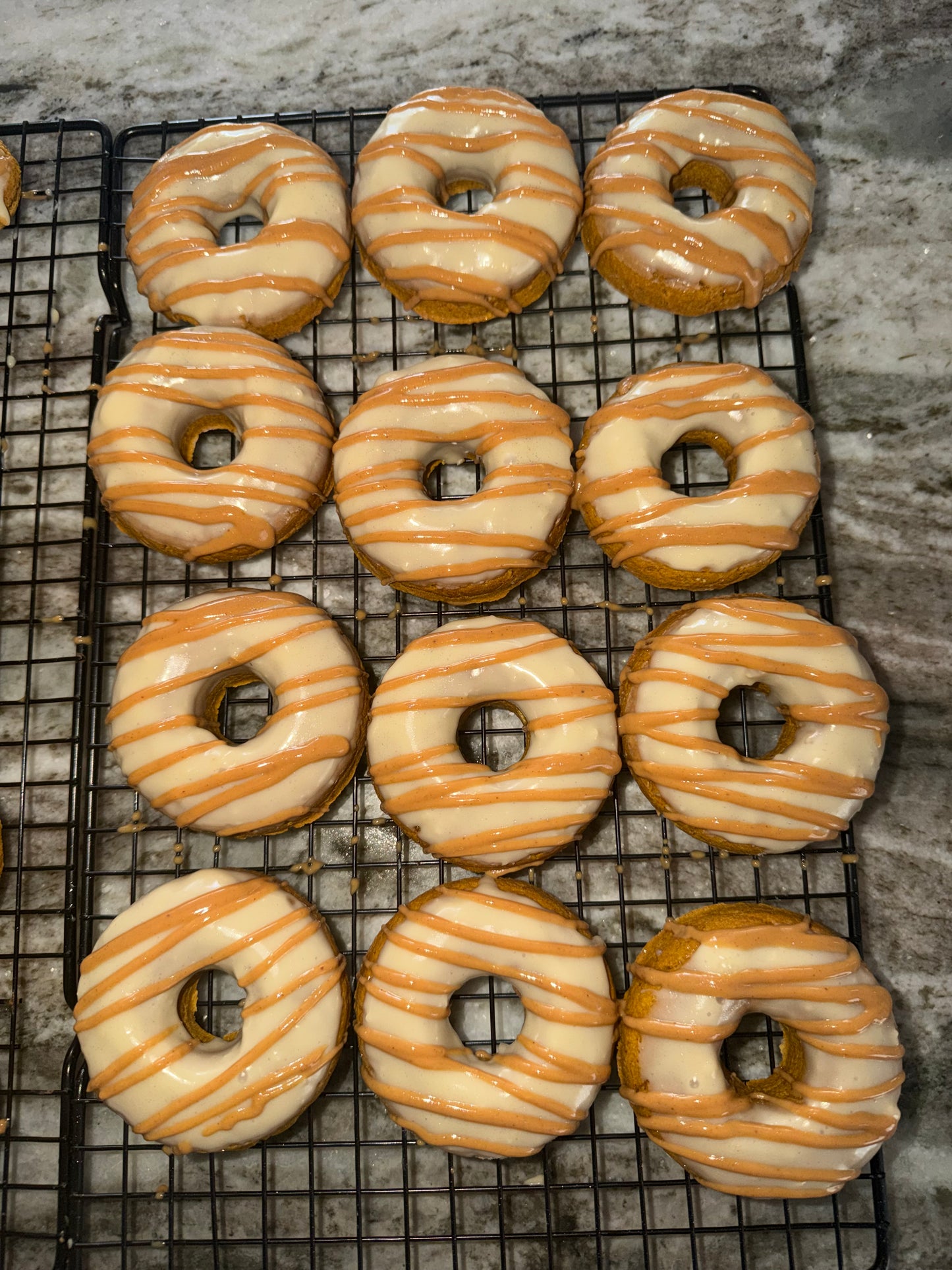 4 pack iced Mini Donuts